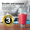 Hamilton Beach Single Serve Personal Smoothie Blender with 14 oz Travel Cup and Lid Gray Model 51128 EasyOptionXY LLC