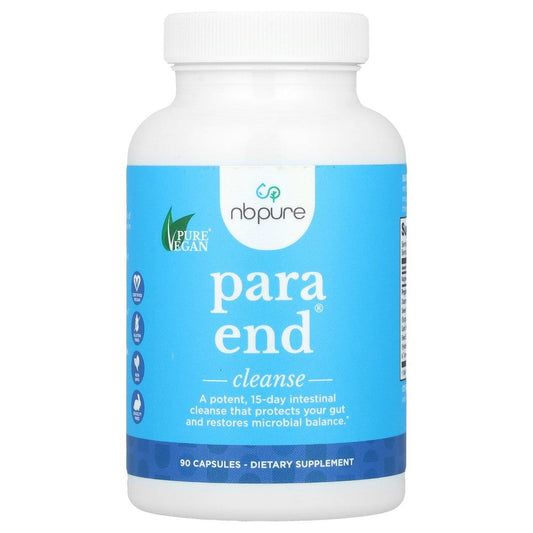 NB Pure Para End, Cleanse, 90 Capsules