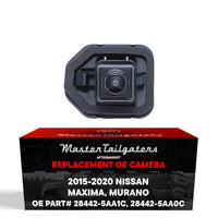Nissan Murano (2015-2020), Maxima (2016-2020) w/o AVM OEM Replacement Backup Camera OE Part # 28442-5AA0C, 28442-5AA1C