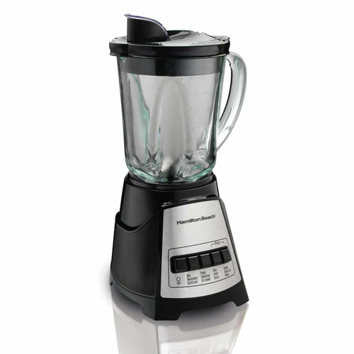 Hamilton Beach Power Elite 700W Multi Function Blender with Mess-free 40oz Glass Jar Black EasyOptionXY LLC