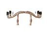 SPDZ1 Catback Exhaust For Chevrolet Corvette C8 2020+ Black Tips 6.2L V8 3" Race Series