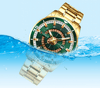Men's  Modern Sports Waterproof Watch Luxury Unique Design  Fluorescent Hands Perfect Gift