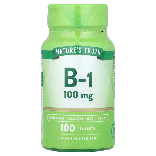 Vitamin B-1 100 mg Tablets, 100 Count (10x10) Unit Dose
