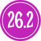 Magenta / 26.2 Mile