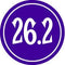 Violet / 26.2 Mile