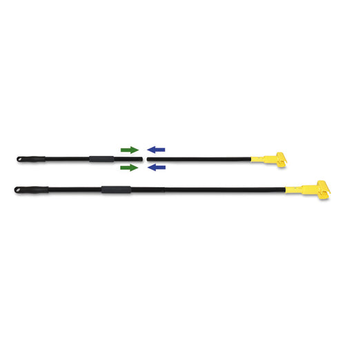 Boardwalk® Two-Piece Metal Handle with Plastic Jaw Head