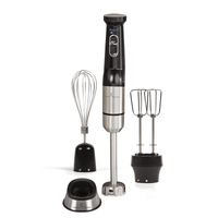 Emeril Lagass Blender & Beyond Plus Cordless Rechargeable Immersion Blender with Variable Speed, Double Beater, Black with Stainless Steel EasyOptionXY LLC