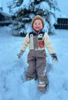 Waterproof Snow bib for youth and toddler