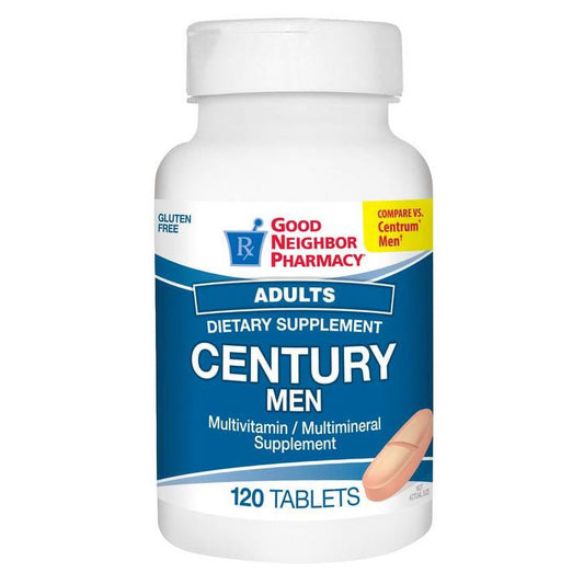 Silver Rod Pharmacy GNP Century Adult Men Multivitamin 120 Tablets