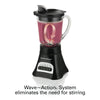 Hamilton Beach Wave Crusher Multi-Function Blender 40 oz Glass Jar Black 58165 EasyOptionXY LLC
