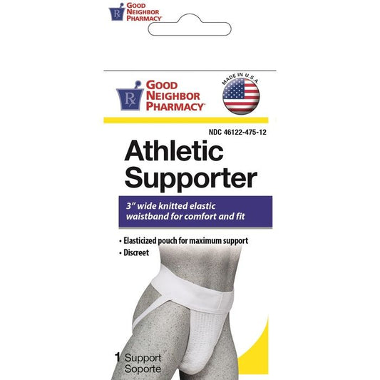Good Neighbor Pharmacy Athletic Supporter White Extra Large 1ct