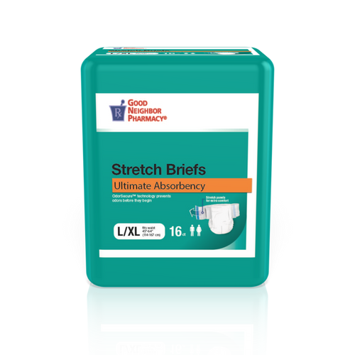 Good Neighbor Pharmacy Stretch Briefs Large/XL 16ct