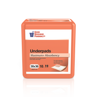 Good Neighbor Pharmacy Underpads Maximum Absorbency 30x36in 10ct