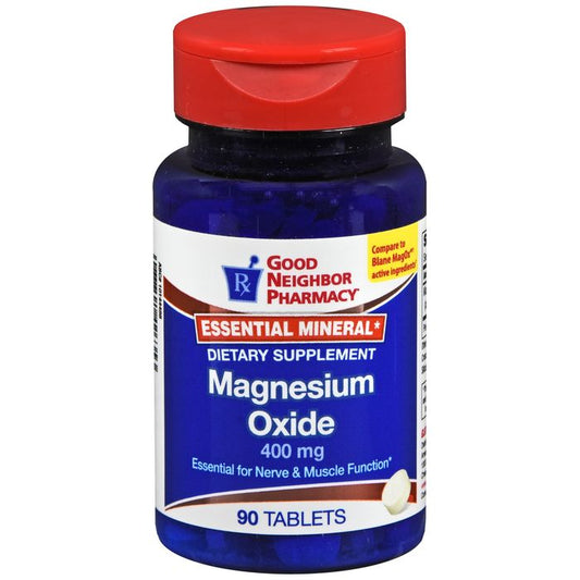 Good Neighbor Pharmacy Magnesium Oxide 400mg Tablets 90ct