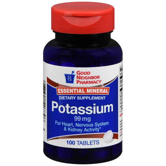 Good Neighbor Pharmacy Potassium 99mg Tablets 100ct