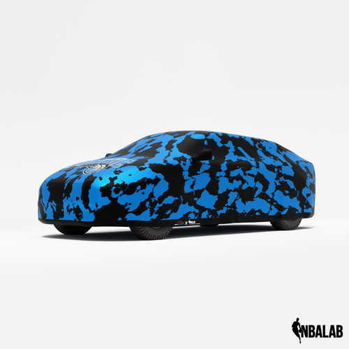 Officially Licensed Orlando Magic Comouflage Car Covers – Indoor & Outdoor | NBA Protection | HeroCovers