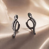 S925 Sterling Silver Pavé Setting CZ Earrings for Women