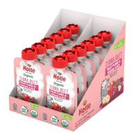 Organic Zebra Beet Fruit & Veggie Purée