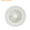26CM Remote Control LED Light and Fan - Ceiling Fan with E27 Lamp