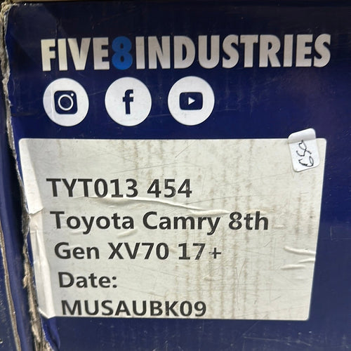 Five8industries Toyota Camry 18+ (4 cyl.) (Excl. SE / XSE)