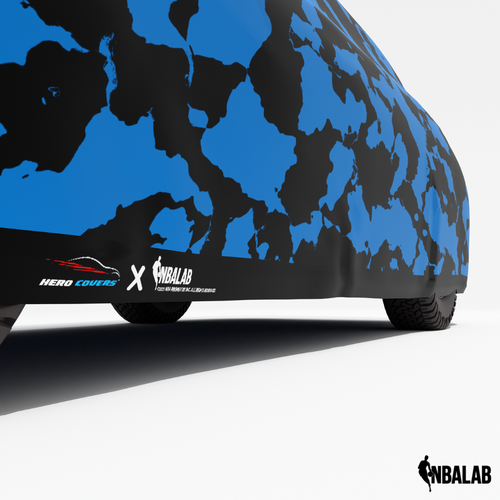Officially Licensed Orlando Magic Comouflage Car Covers – Indoor & Outdoor | NBA Protection | HeroCovers