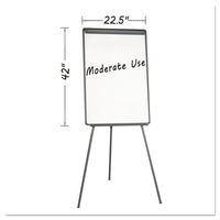 MasterVision® Basic Tripod Melamine Presentation Easel