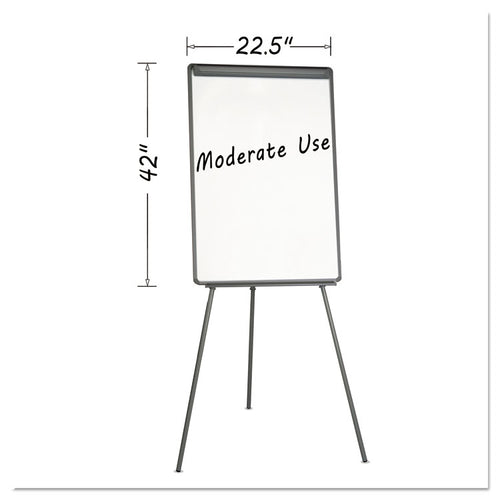 MasterVision® Basic Tripod Melamine Presentation Easel