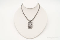 Designer Silpada Art Deco Sterling Silver Necklace