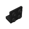 BRACKET 1×2-2×2 Inverted (#99207) – 25× Black – Brick-Compatible – Pack of 25