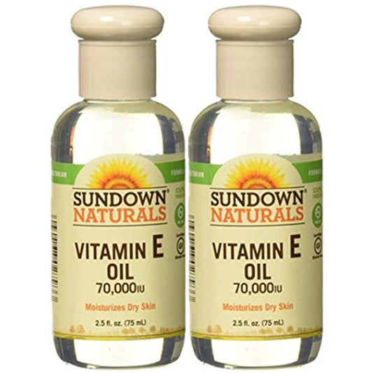 Sundown Naturals Pure Vitamin E Oil, 70000 IU 2.5 Fl Oz