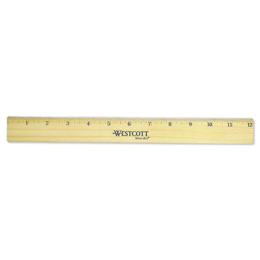 Westcott® Flat Wood Ruler