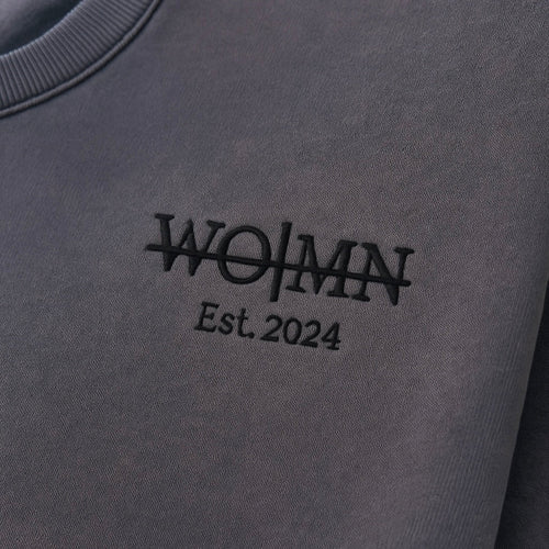 Yerevan Oversized Sweatshirt Dress - Vintage Gray