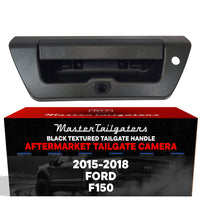 Ford F150 (2015-2018) Black Replacement Tailgate Handle with Backup Camera