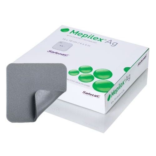 Mepilex Ag 4X4 Silver Dressingg Box Of 5