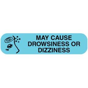 Apothecary May Cause Drowsiness Or Dizziness Labels