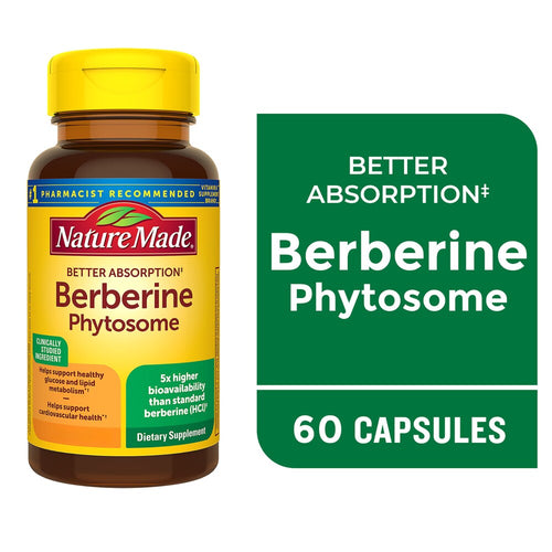 Nature Made® Berberine Phytosome 550 mg Capsule, 60 EA