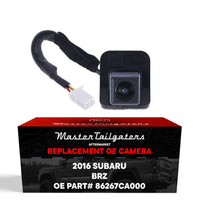 Subaru BRZ (2016) OEM Replacement Backup Camera OE Part # 86267CA000