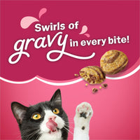 Friskies Gravy Swirlers Savory Chicken & Salmon Dry Cat Food, 16 lb Bag EasyOptionXY LLC