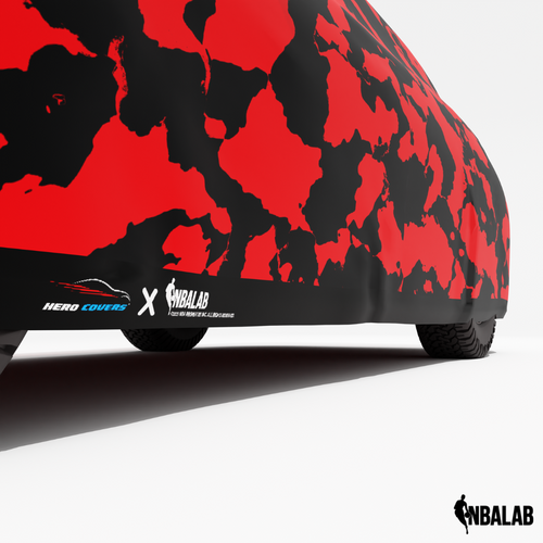 Officially Licensed Portland Trail Comouflage Car Covers – Indoor & Outdoor | NBA Protection | HeroCovers