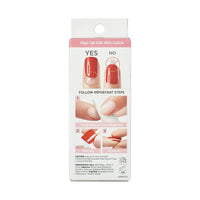 Kiss Impress Medium Coffin Gel Press-on Nails, Matte Medium Brown , 30 Pieces EasyOptionXY LLC