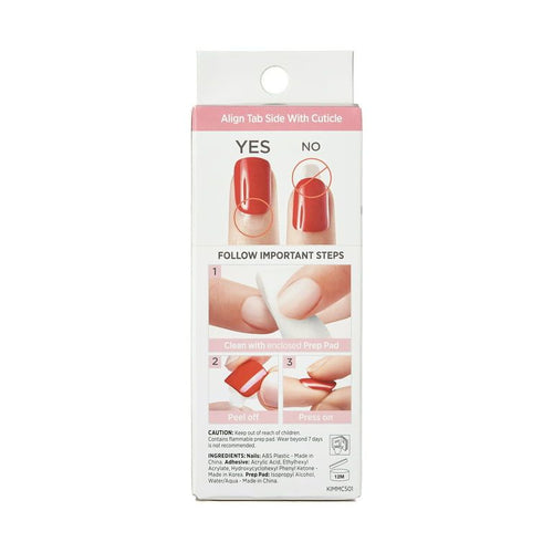 Kiss Impress Medium Coffin Gel Press-on Nails, Matte Medium Brown , 30 Pieces EasyOptionXY LLC
