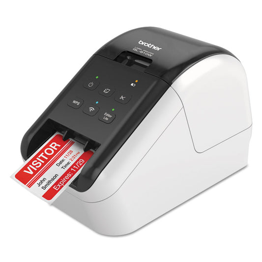 Brother QL-810W Ultra-Fast Label Printer With Wireless Networking