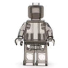 Set of 12 Transparent Brick Figures – Clear Brick Figures (Adult Builds & Display-Grade)