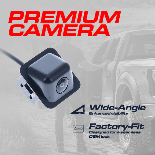 Cadillac CTS Sedan w/o Surround View (2014-2016), Cadillac CTS Sedan w/o Surround View w/o Video Display Mirror (2017-2019) OEM Replacement Backup Camera OE Part # 23387830, 22881099, 84122569