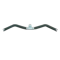 30" Rotating Curl Bar - Cable Attachment - Muscle D Fitness - Premium Grips
