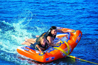 WOW Sports Power Steer 2 Person 2P Steerable Deck Tube Towable (22-WTO-4112) Jupiter Gear