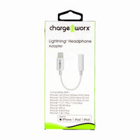 Charge Worx Lightning to 3.5 mm Headphone Adapter