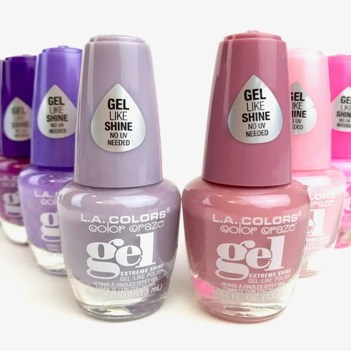 L.A. COLORS Gel-like Nail Polish, Flurry, 0.44 fl oz EasyOptionXY LLC