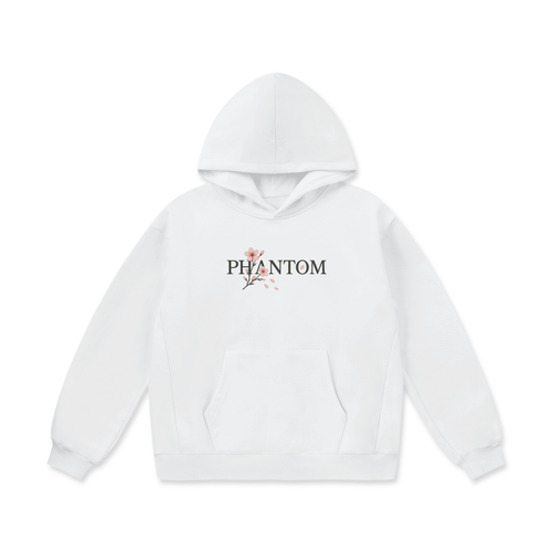 Cherry blossom heavyweight fleece hoodie