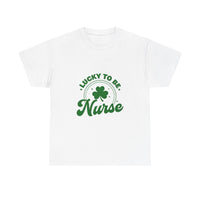 Lucky to Be a Nurse Women's T-Shirt Celebrate St Patricks Day in Style!